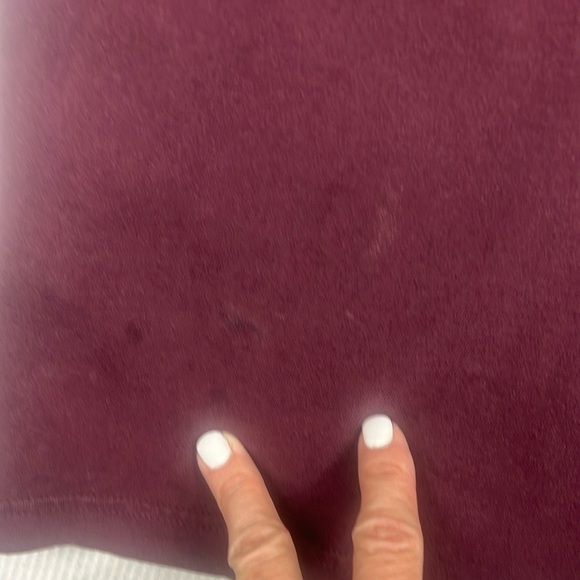 Carhartt Mens XL Original Fit Tee T-Shirt Crewneck Burgundy Heavyweight Workwear - Picture 8 of 9